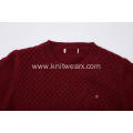 Girl's Knitted Cable Front Hand Balls Sleeve Pullover